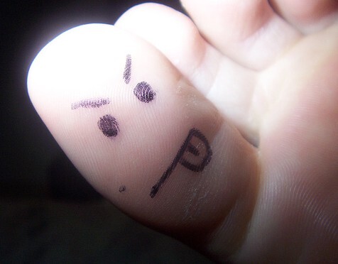 dikke teen