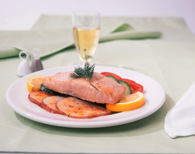 bordje zalm
