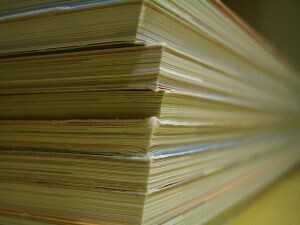 Override of the title Noorderlicht journals stapel