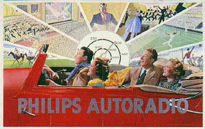 Override of the title Philips autoradio