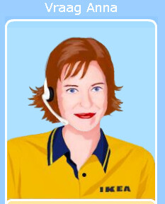Noorderlicht - ikea anna - computerpersonage