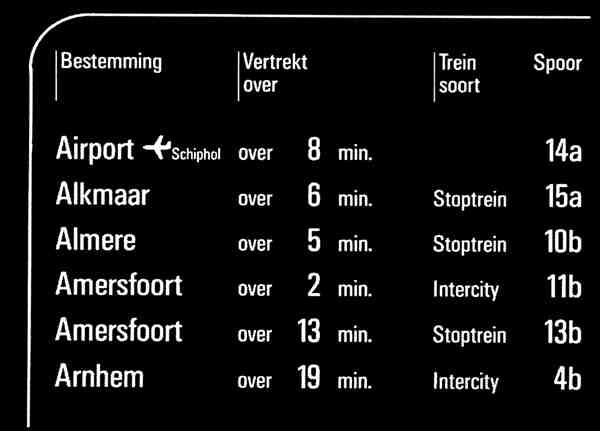 Override of the title vertrekstaat 2