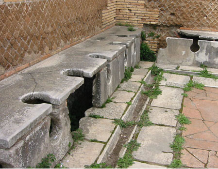 Override of the title Romeinse toiletten