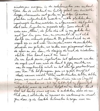 Dagboekfragment