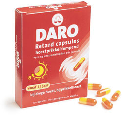 Override of the title Daro retard hoestcapsules