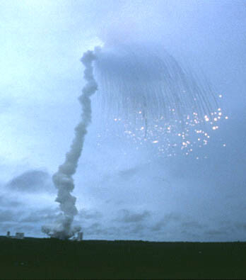 Override of the title Ariane V crash
