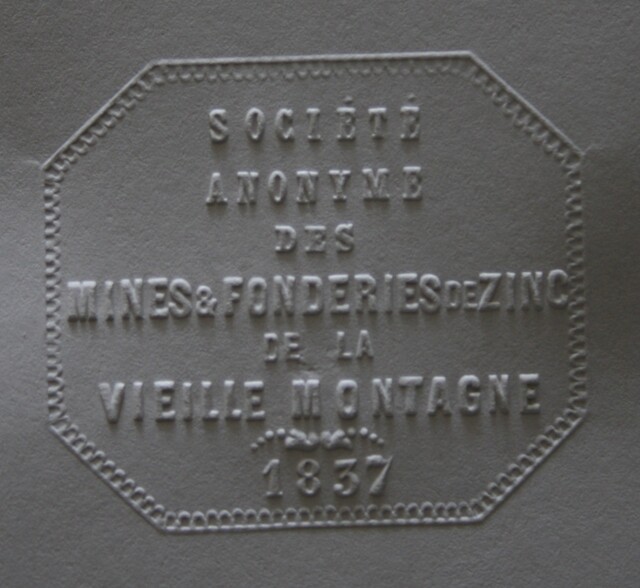 Stempel Mijn vieille Montagne