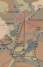 Andere Tijden Esperanto kaart moresnet