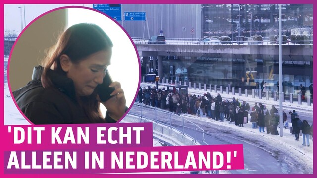 Paar centimeter sneeuw sloopt Nederland: 'Nog veel te leren!'