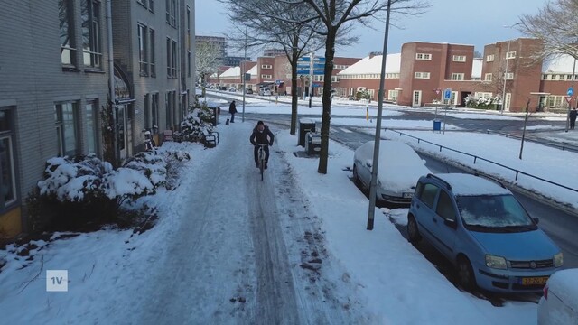 Fietspaden bij sneeuw en gladheid