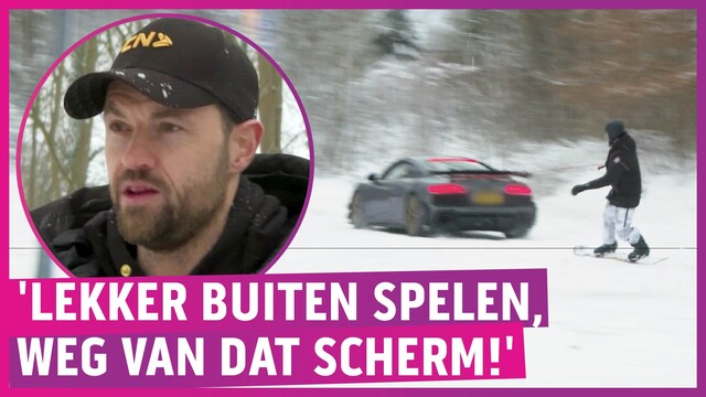 Joel Beukers moe van sneeuwgejank: 'Kom van die bank!'