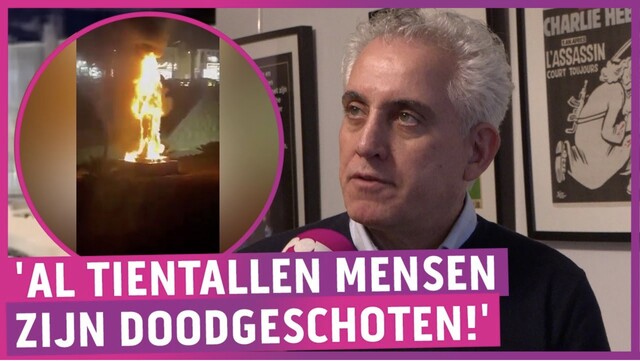 Iran massaal de straat op tegen islamitisch regime: 'Levensgevaarlijk!'