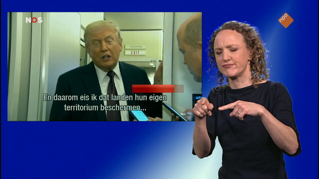 NOS Journaal met gebarentaal