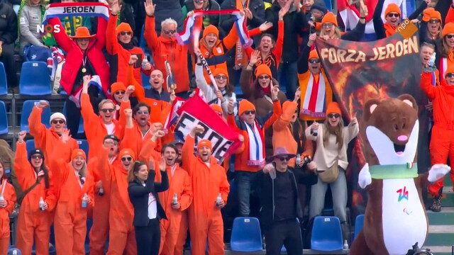 NOS Huldiging Paralympi�rs