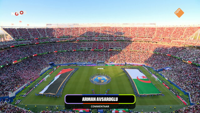Override of the title NOS FIFA WK Voetbal 2026 Jordanië - Algerije 1e helft (1/2)