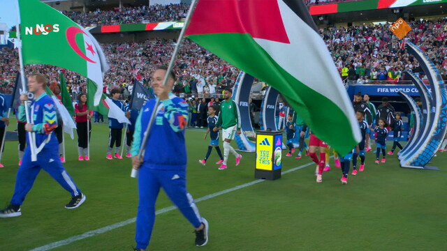 NOS FIFA WK Voetbal 2026 Jordani� - Algerije 1e helft (1/2)