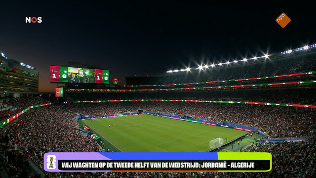 NOS FIFA WK Voetbal 2026 Jordani� - Algerije wedstrijdanalyse