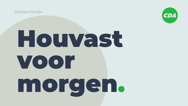Override of the title Politieke Partijen: CDA