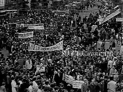 Nederlands protest tegen de Vietnamoorlog