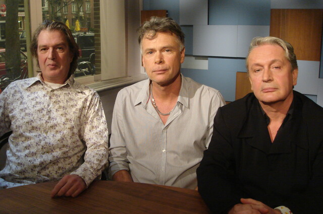 Jan Dries Groenendijk, Ton van der Lee en Wim Brands